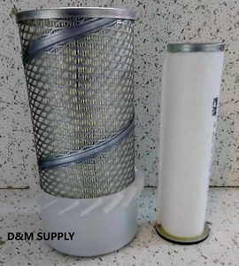  Tractor inner outer air filter to fit Massey Ferguson set 20C 230 235 245 - Picture 1 of 1