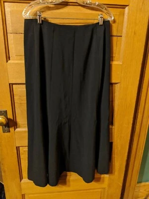 Falda de vestir East 5th negra para mujer Aline Career talla 12 Foto 1 de 4