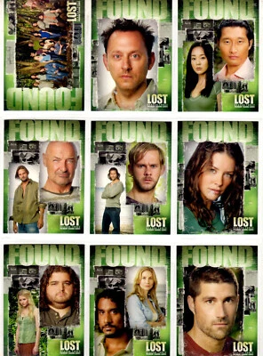 SDCC EXCLUSIVO LOST S3 SAN DIEGO CON 9 VISTA PREVIA JUEGO COMPLETO "ENCONTRADO" F-1 A F-9 Foto 1 de 2