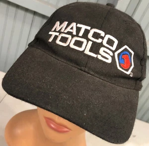 Cappello Berretto Baseball MATCO Tools Nero Regolabile Leggero Ben Indossato - Foto 1 di 4