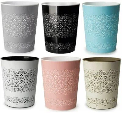 9 Liter Flora Waste Rubbish Paper Lightweight Bin Kitchen Home Office/Study - Image 1 of 4