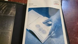 GENUINE TOYOTA AVENSIS 2011-2015 OWNERS Manual. read description - Picture 1 of 3