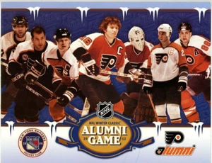 PHILADELPHIA FLYERS WINTER CLASSIC SCORECARD VS RANGERS, 2012 ALUMNI HOCKEYSPIEL - Bild 1 von 2