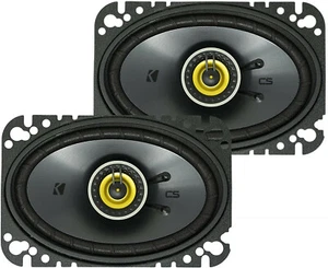 Altavoces coaxiales de audio para automóvil Kicker 46CSC46 4X6 PULGADAS neodimio de 2 vías 4 ohmios - Imagen 1 de 10