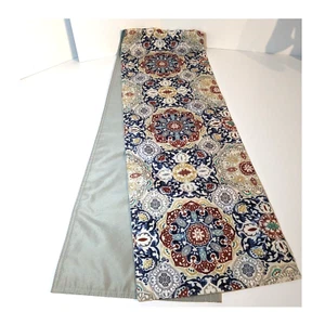 Bohemian Mandala Table Runner, Mainstays, 72" x 12" Blue, Gold, Red, Turquoise - Picture 1 of 9