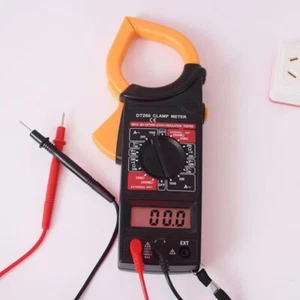 Digital Electric Clamp Meter Multimeter AC DC Current Volt Amp Test Tester - Picture 1 of 4