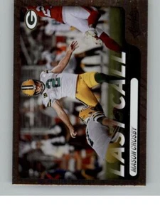 2022 Panini Absolute Mason Crosby LC-4 Last Call Green Bay Packers - Picture 1 of 2
