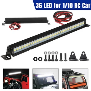36 LEDs Super Bright Metal Roof Lamp Light Bar for SCX10 TRX4 D90 1/10 RC Car - Picture 1 of 6