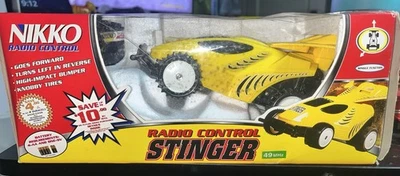 Vintage NIB Nikko Radio Control Yellow Stinger 24625 Single Function 49 Mhz Vtg - Image 1 of 4