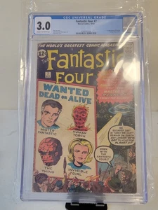 Fantastic Four #7 1. Auftritt von Kurrgo! 10/62 CGC 3.0! - Bild 1 von 3