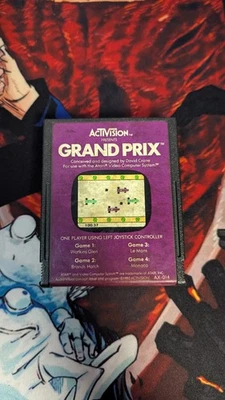Atari 2600: GRAND PRIX Cartridge Only by Activision - Tested & Working  - Image 1 of 3