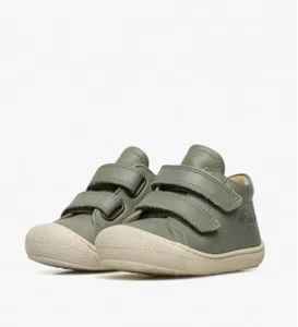 New In Box NATURINO COCOON VL First steps nappa shoes in Dark green - Picture 1 of 15