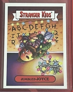 2018 Topps Garbage Pail Kids Stranger Kids JUMBLED JOYCE 5a /20 SSP - Picture 1 of 4