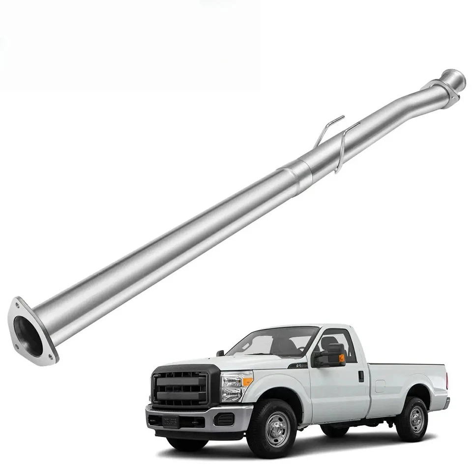 Exhaust Pipe Tube 4" Pipe For Ford F250 F350 Super Duty 2011-2017 6.7L - Изображение 1 из 4