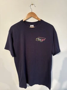 Vintage Corvette 50 Year Anniversary T Shirt Vtg 90s Y2K 2000s Car Large Hot Rod - Picture 1 of 3