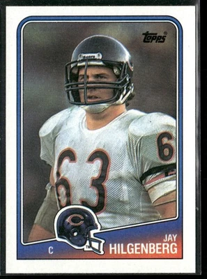 1988 Topps Jay Hilgenberg Chicago Bears #77 - Image 1 of 2