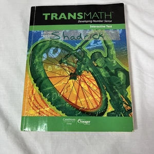 Transmath Developing Number Sense: Interactive Text - Paperback - Picture 1 of 5
