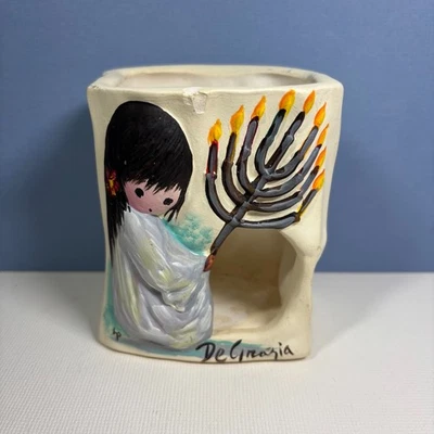 Sandstone De Grazia Luminary Tealight Votive Candle Holder FESTIVAL OF LIGHTS - Image 1 of 4