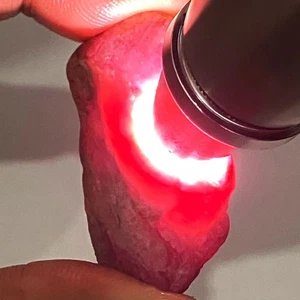 116.31 Ct - Natural 100% Unheated Beautiful Big Size Rough Red Ruby Mozambique - Picture 1 of 5