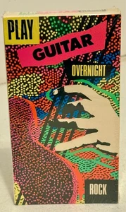 PLAY GUITAR OVERNIGHT - ROCK INSTRUCTIONAL VHS VIDEO, STEVE ROSS EASY UNDERSTAND - Imagen 1 de 2