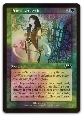 Primal Growth #87 (Foil) (LP) Planeshift PLS Magic MTG - Image 1 of 2