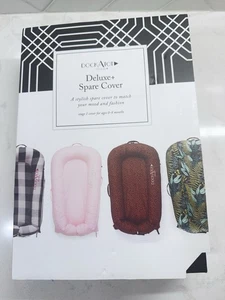 Cubierta de repuesto Dock A Tot DockATot Deluxe+ Plus 0-8 meses etapa 1 forro plateado NUEVO - Imagen 1 de 8