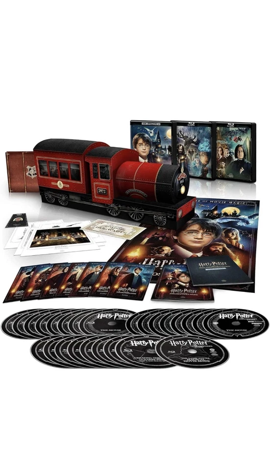 Harry Potter The Complete Collection - 4k 20th Anniversary Hogwarts Express. New - Image 1 of 4