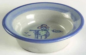 M A Hadley Country Scene Blue Ramekin 5813644 - Imagen 1 de 1
