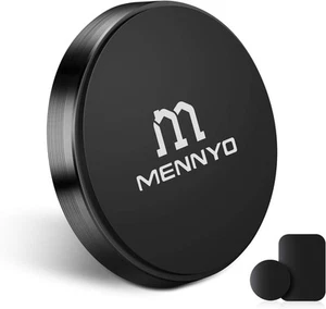 MENNYO Support Téléphone Magnétique, Support Magnétique Voiture avec Plaque Métallique Stick On - Photo 1 sur 1