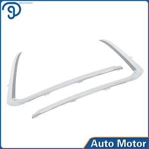For Mazda CX-9 16-2022 Fog Lamp Bezel Trim Set Chrome LH RH MA1047103 MA1046103 - Picture 1 of 24