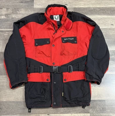 Belstaff Mens Medium Porelle Canvas Motorcycle Touring Padded Jacket READ - Image 1 of 4