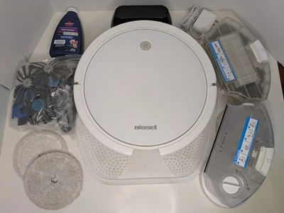 Bissell SpinWave Wet And Dry Robotic Mop And Vacuum Cleaner, White #2859 - Image 1 of 4