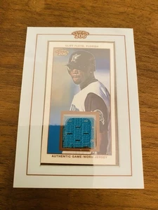 2002 Topps 206 #TR-CF Cliff Floyd Mini Frame Relic - Picture 1 of 2