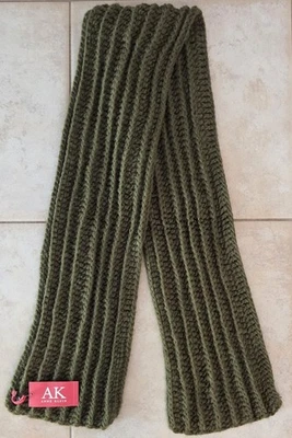 Anne Klein Winter Warm SCARF New W/ Tags Knit Yarn 66" X 8" Merino Wool/Acrylic  - Image 1 of 4