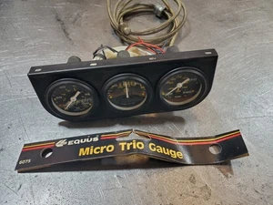 Equus 6075 Micro Trio Gauge Set Vintage New Open Box - Picture 1 of 9