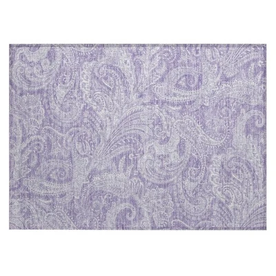 Chantille ACN654 Lavender 1'8" x 2'6" Indoor Outdoor Area Rug, Easy Clean, Ma... - Image 1 of 4