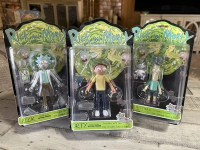 Funko Articulated Rick and MORTY figures. RICK, MORTY snd MR.POOPY BUTTHOLE - Image 1 of 4