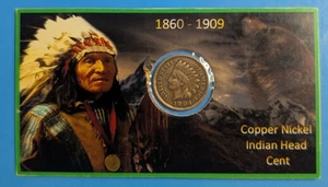 1904 Indian Head Cent Penny - Bild 1 von 2