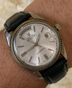 Reloj Ricoh Medallion Vintage Años 70 Automático 21 Joyas Día-Fecha 36mm Hombre Japón - Imagen 1 de 24
