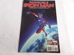 Invincible Iron Man #2 (3rd Series) Marvel Comics 2017 VF+ - Foto 1 di 5