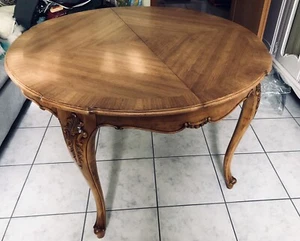 antiquitäten, Echtholz Esstisch  - Bild 1 von 4