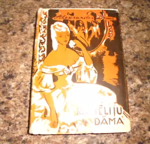 Vintage 1957 Kameliju Dama by Alexsandrs Dima Latvian Europe Edition Book - Picture 1 of 11