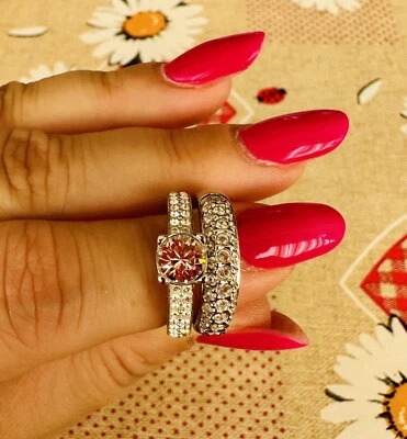 Coppia Di Anelli Swarovski Originali  - Immagine 1 di 4