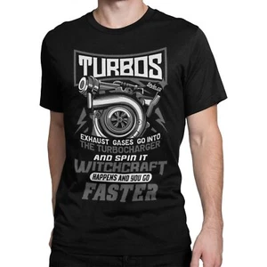 TURBO EXPLANATION T-Shirt Black S-3XL JDM Boost Turbo Race Hoodie Evo Mechanic - Picture 1 of 4
