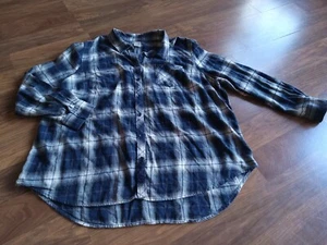 Terra & Sky Blue checkered Shirt Size 2XL Men's - Picture 1 of 6
