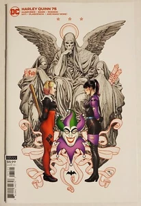 HARLEY QUINN #75 CHO VARIANTE! 1. TREFFEN VON HARLEY QUINN & PUNCHLINE! Neuwertig! JOKER - Bild 1 von 2