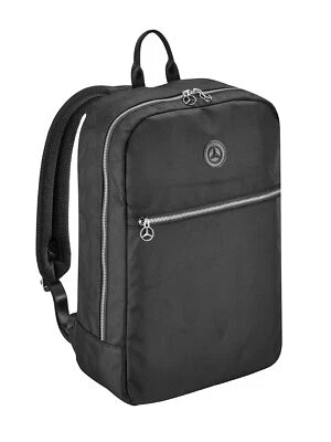 Mercedes-Benz Rucksack schwarz, Polyamid (recycelt) / Polyester (recycelt) - Bild 1 von 3