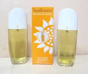 (3) ELIZABETH ARDEN SUNFLOWERS EAU DE TOILETTE SPRAY 1.7 OZ - Picture 1 of 2