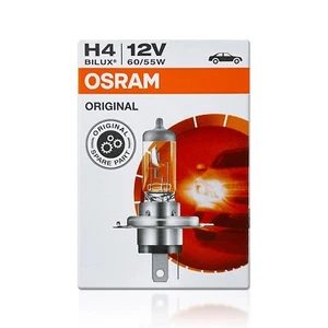 Osram ORIGINAL OEM 9003 H4 Halogen Headlight Bulb 64193 DOT 12V High Low 1-Pack - Picture 1 of 7