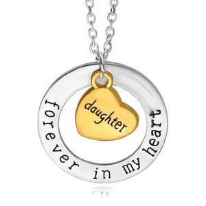 Collar Hija En Memoria Hija Pérdida Joyería Hija Regalo Conmemorativo - Imagen 1 de 4